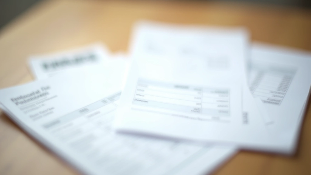 Ausführliche Kostenaufstellung und Rechnungsbelege für Kinderbetreuung