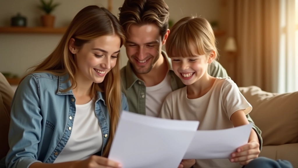 Familie bei der Finanzplanung